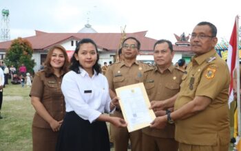 346 SK PPPK Tahap II Dairi Diserahkan, 417 Formasi Paruh Waktu Diusulkan