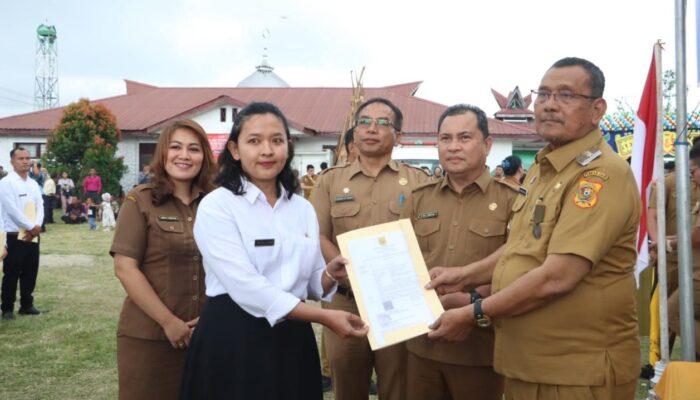 346 SK PPPK Tahap II Dairi Diserahkan, 417 Formasi Paruh Waktu Diusulkan