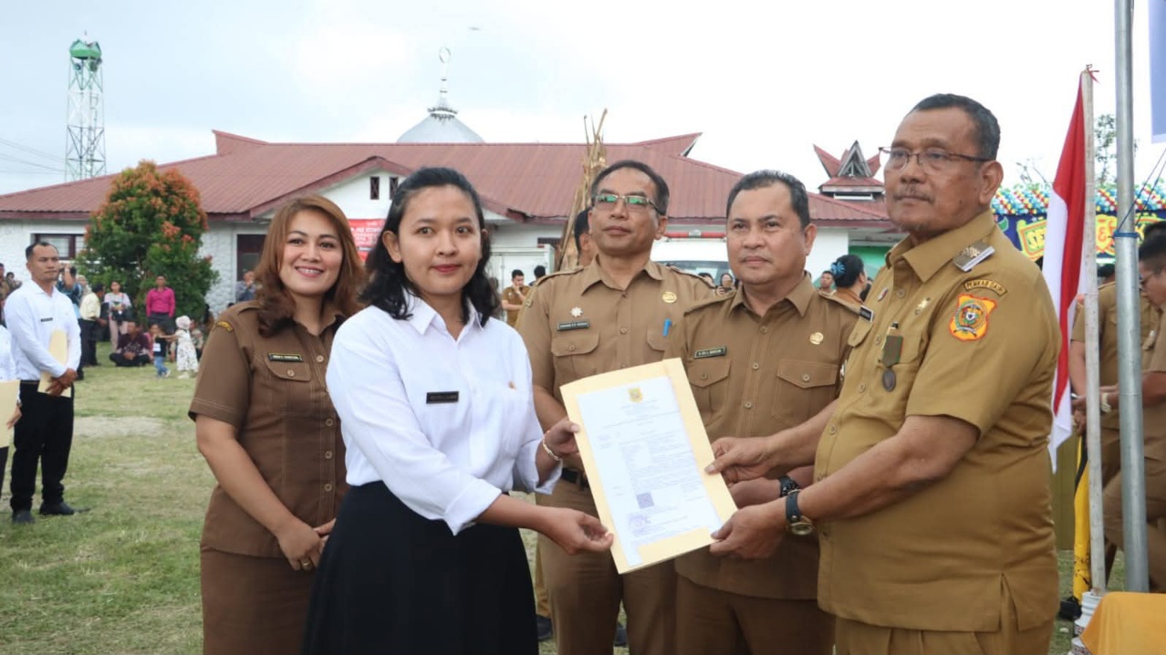 346 SK PPPK Tahap II Dairi Diserahkan, 417 Formasi Paruh Waktu Diusulkan