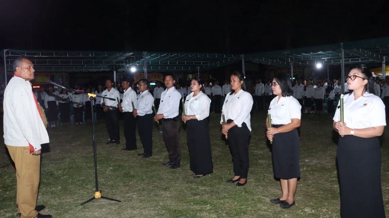 Bupati Dairi Ajak PPPK Bekerja Dengan Tulus Dalam Malam Keakraban
