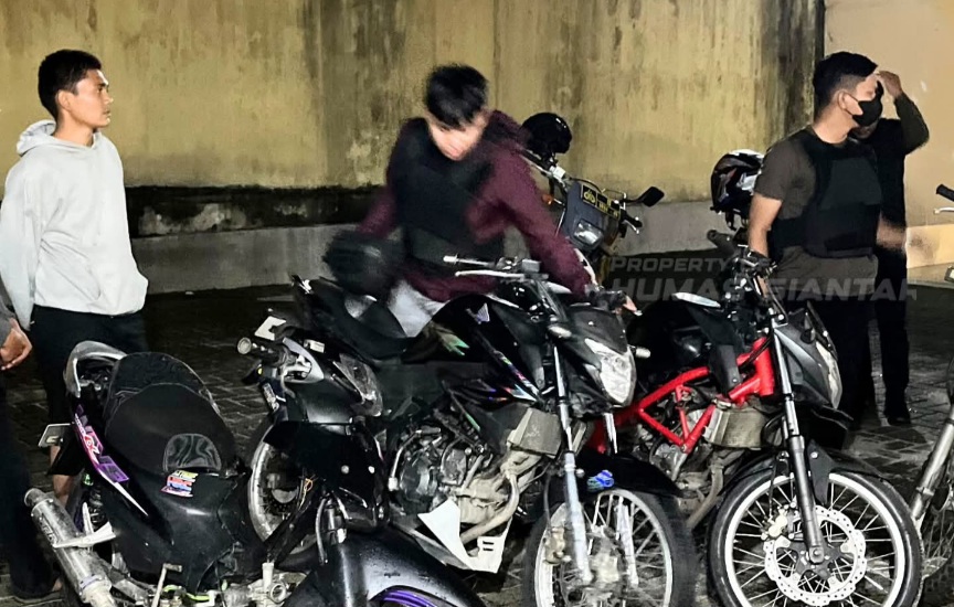 Timsus Dayok Mirah Polres Siantar Tindak Knalpot Brong