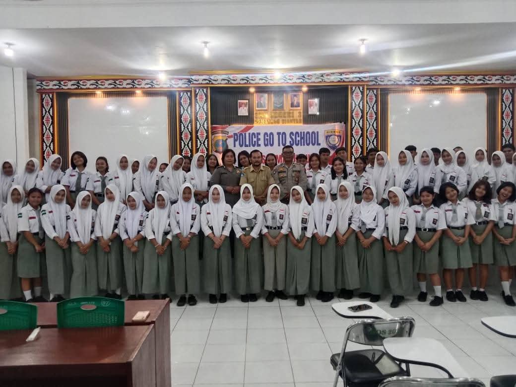 Polres Simalungun Sasar SMKN 3: Ingatkan Bahaya Bullying Dan Geng Motor
