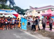 Kapolsek Siantar Martoba Amankan Fun Run FE Art Fast VI USI