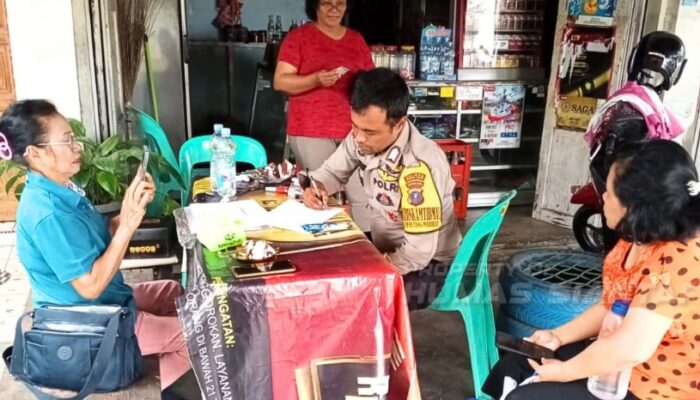 Mediasi Pinjam Emas, Polsek Siantar Marihat Damaikan Warga