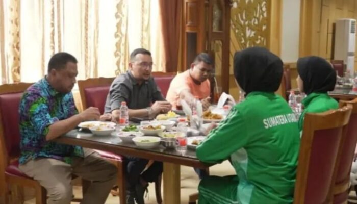 Bupati Labusel Dukung Atlet Taekwondo Di POPNAS Jakarta