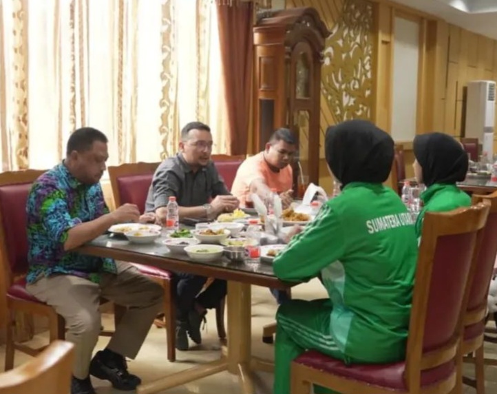 Bupati Labusel Dukung Atlet Taekwondo Di POPNAS Jakarta