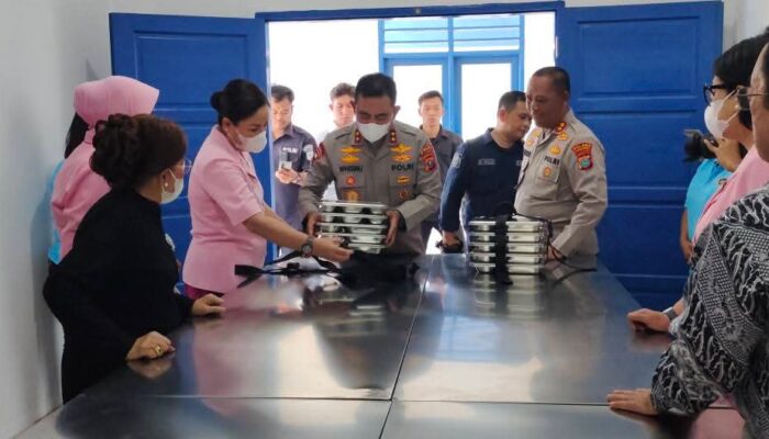 Kapolda Sumut Tekankan “Security Food” Saat Meresmikan SPPG Polres Simalungun