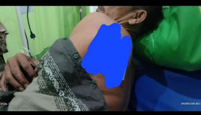Pasca Ricuh, Petugas Keamanan Pasar Baru Panyabungan Jadi Korban Penikaman