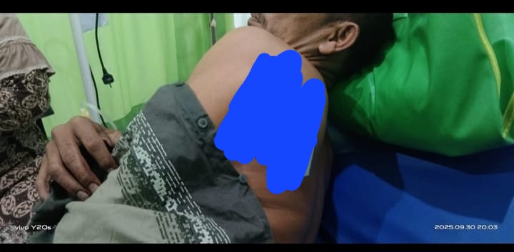 Pasca Ricuh, Petugas Keamanan Pasar Baru Panyabungan Jadi Korban Penikaman