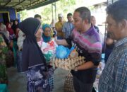 Bakhtiar Sibarani Gelar Pasar Murah Di Barus, Bantu Warga Di Tengah Kesulitan Ekonomi