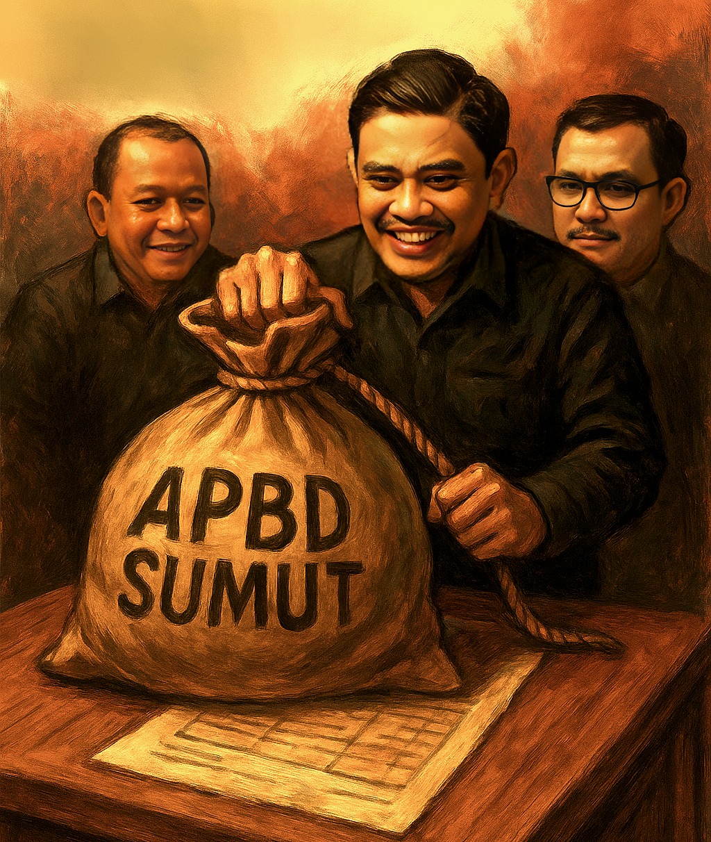 Anggaran Sumut “Dicengkeraman” Geng Solo