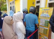 Ratusan Warga Pidie Berdatangan, Serbu Pasar Murah HUT Ke-61 Partai Golkar
