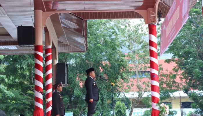 Wali Kota Sibolga Inspektur Upacara Hari Kesaktian Pancasila