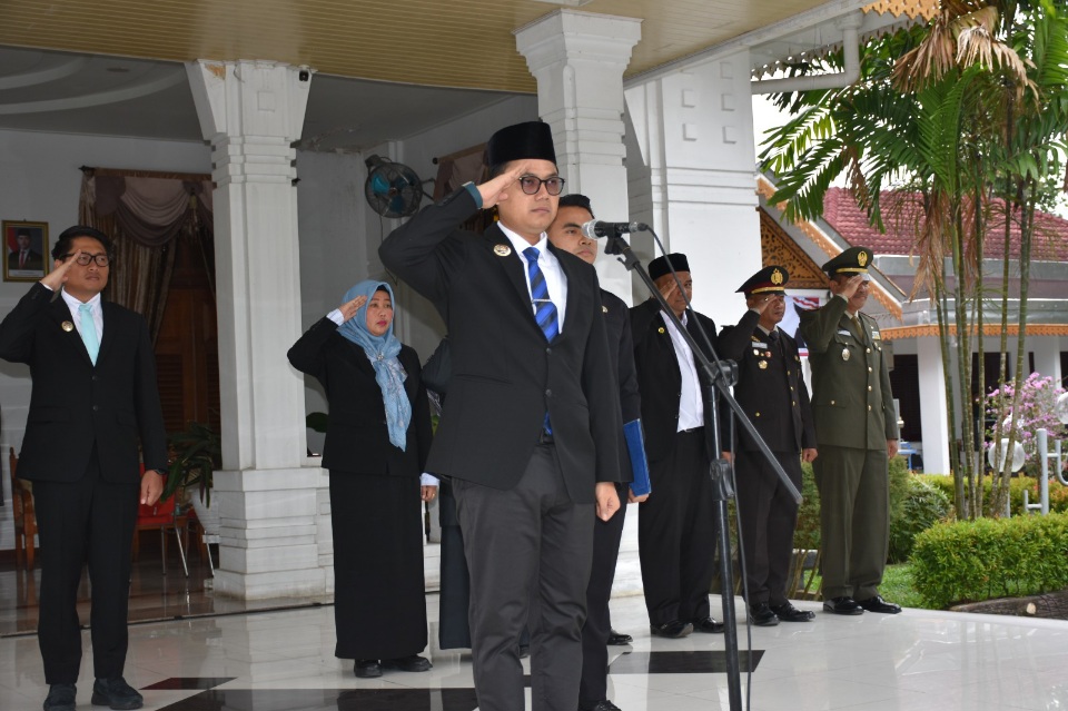 Jeffry Sentana Pimpin Upacara Hari Kesaktian Pancasila
