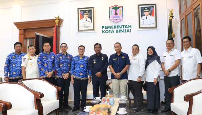 Wali Kota Binjai Terima Audiensi Perwakilan Kanwil DJP