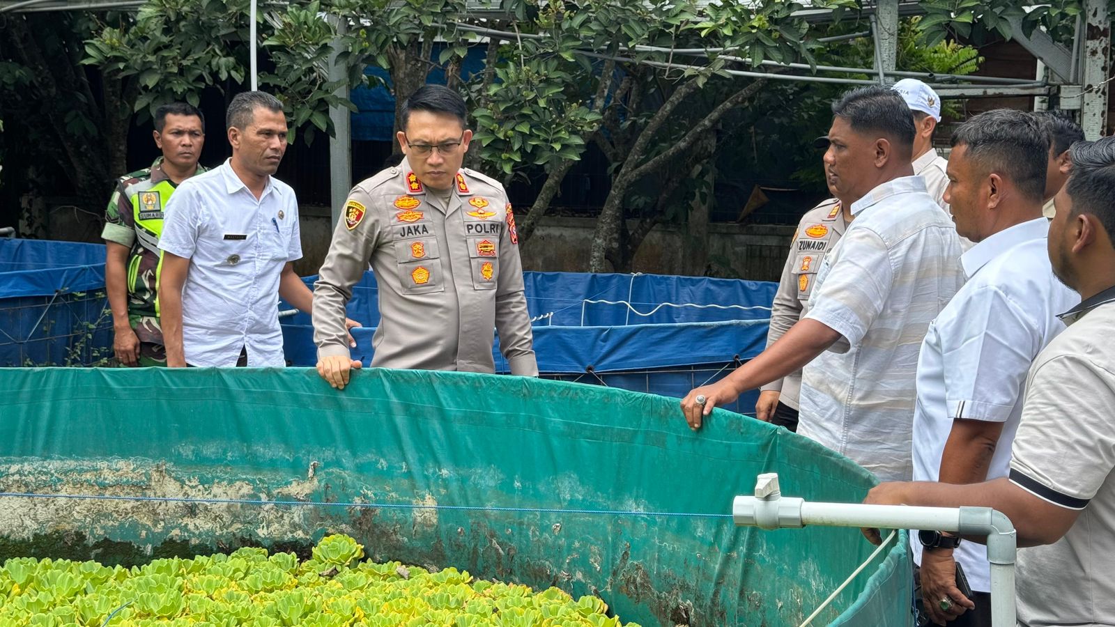 Sinergi Polres Pidie Dan Petani Wujudkan Gampong Meugit Mandiri