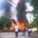 Rumah Warga Padanglawas Ludes Terbakar Saat Ditinggal Ke Kebun