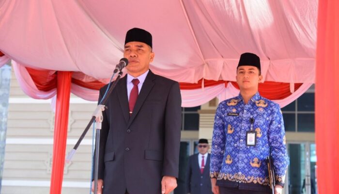 Ketua DPRK Aceh Besar Inspektur Upacara Hari Kesaktian Pancasila 2025