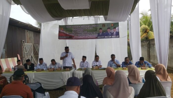 Warga Babalan Usulkan Perbaikan Jalan Dan Penertiban Pasar Tradisional P.Brandan 