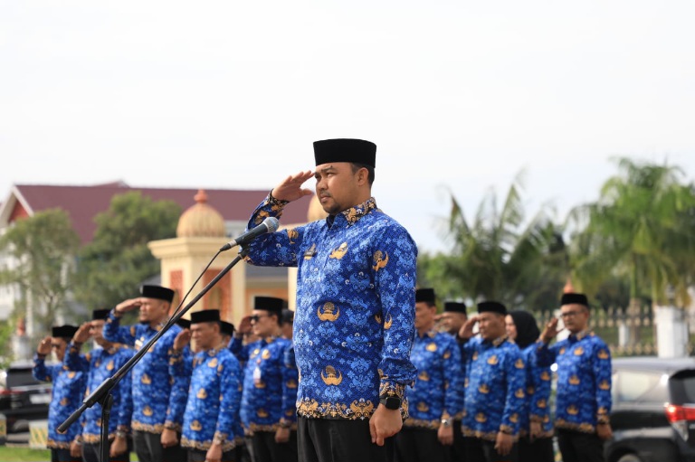 Plh Sekda Aceh Utara Pimpin Upacara Hari Kesaktian Pancasila 2025