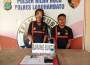 Polsek Bilah Hulu Ciduk 2 Warga Ransel