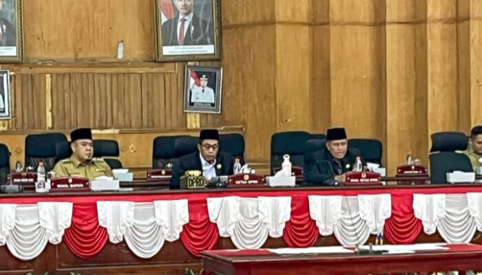 DPRD Batubara Setujui Ranperda P-APBD Tahun 2025