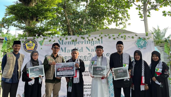 Yayasan Hj. Djaidah Darwis Darun Najah Salurkan Rp18 Juta Lebih untuk Palestina