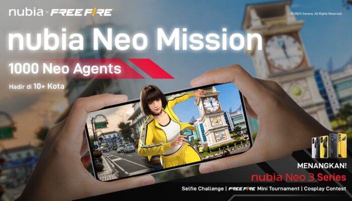 nubia Neo Mission:Come, Snap, Win nubia Neo 3 series di 10+ Kota di Seluruh Indonesia