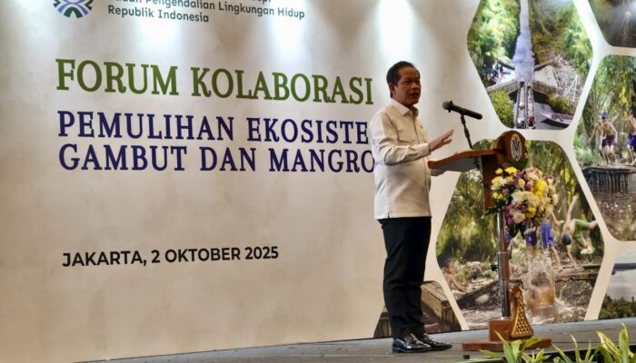Komitmen KLH/BPLH Menjaga Dan Memulihkan Ekosistem Lahan Basah Melalui Kolaborasi Lintas Sektor