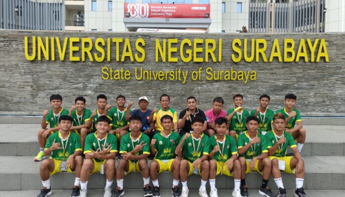 SSB Tamiang United U-15 Raih Medali Perunggu Piala Presiden RI Di Surabaya