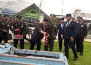 Peringati HUT Ke-80, Kodim 0108/Agara Ziarah Di TMP Lawe Sagu