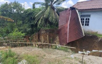 Longsor Di Perumahan Limapuluh Batubara, Semakin Parah