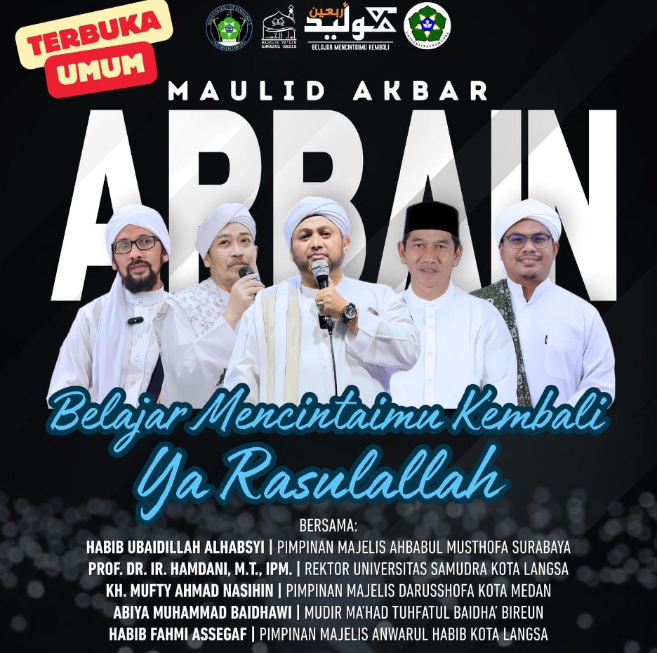 Majelis Ta’lim Anwarul Habib Peringati Malam Penutupan Haflah Ikhtitam Maulid Akbar Arbain