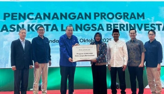 Pemko Langsa Terima Pencanangan Pembukaan 3.000 Akun SID Dari OJK Aceh