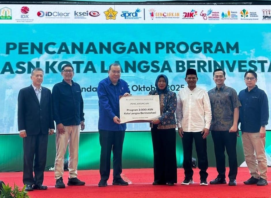 Pemko Langsa Terima Pencanangan Pembukaan 3.000 Akun SID Dari OJK Aceh