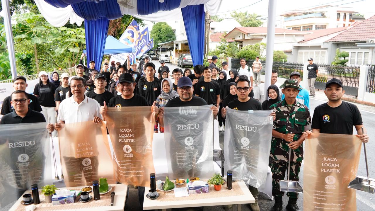 Dorong Peningkatan Kualitas Hidup Masyarakat, Aksi Bersih Mandiri Libatkan 100 Peserta Di Sumbagut