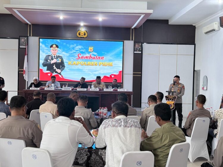 Polres Pidie Gelar FGD, Bahas Penanggulangan Tambang Emas Ilegal