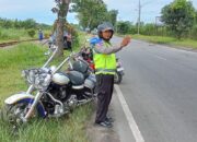 Touring Berujung Maut, Moge Tabrak Truk Di Perbaungan, Pengendara Tewas Di Tempat
