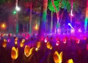 Taman Hutan Kota Langsa Hadirkan Sensasi Wahana Lighting Show