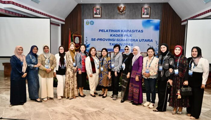 Ketua TP PKK Kota Binjai Hadiri Pelatihan Kapasitas Kader Se-Sumut Di Parapat