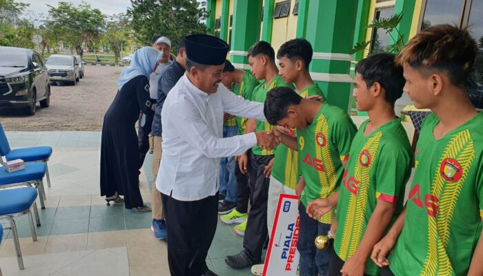 Raih Perunggu Piala Presiden U-15 Seri Nasional, Plt. Sekda Aceh Tamiang Sambut Kedatangan Kontingen Tamiang United FC