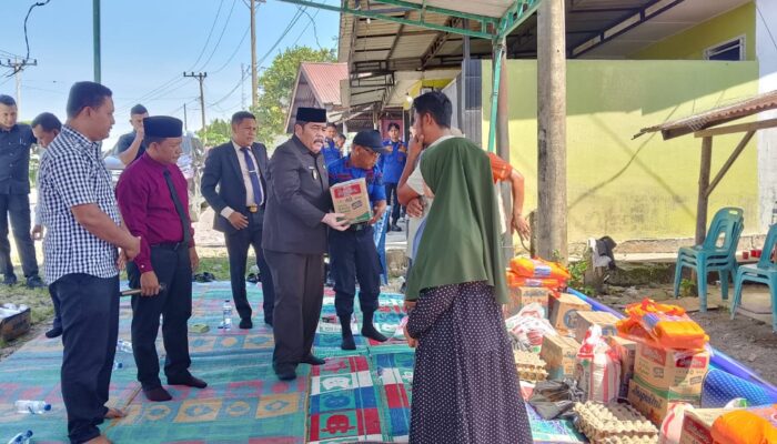 Pemko Subulussalam Serahkan Bantuan Masa Panik
