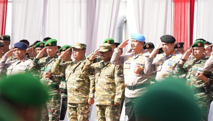 Wali Kota Binjai Hadiri Puncak Peringatan HUT Ke-80 TNI Di Lapangan Merdeka Medan