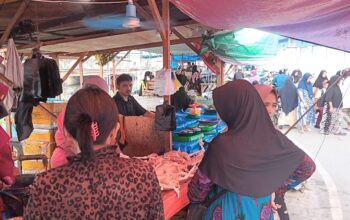Pedagang Pasar Eks Bioskop Tapanuli Bantah Isu Sepi Pembeli