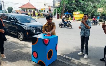 Wali Kota Binjai Luncurkan 225 Tong Sampah Baru Dari CSR Bank Sumut