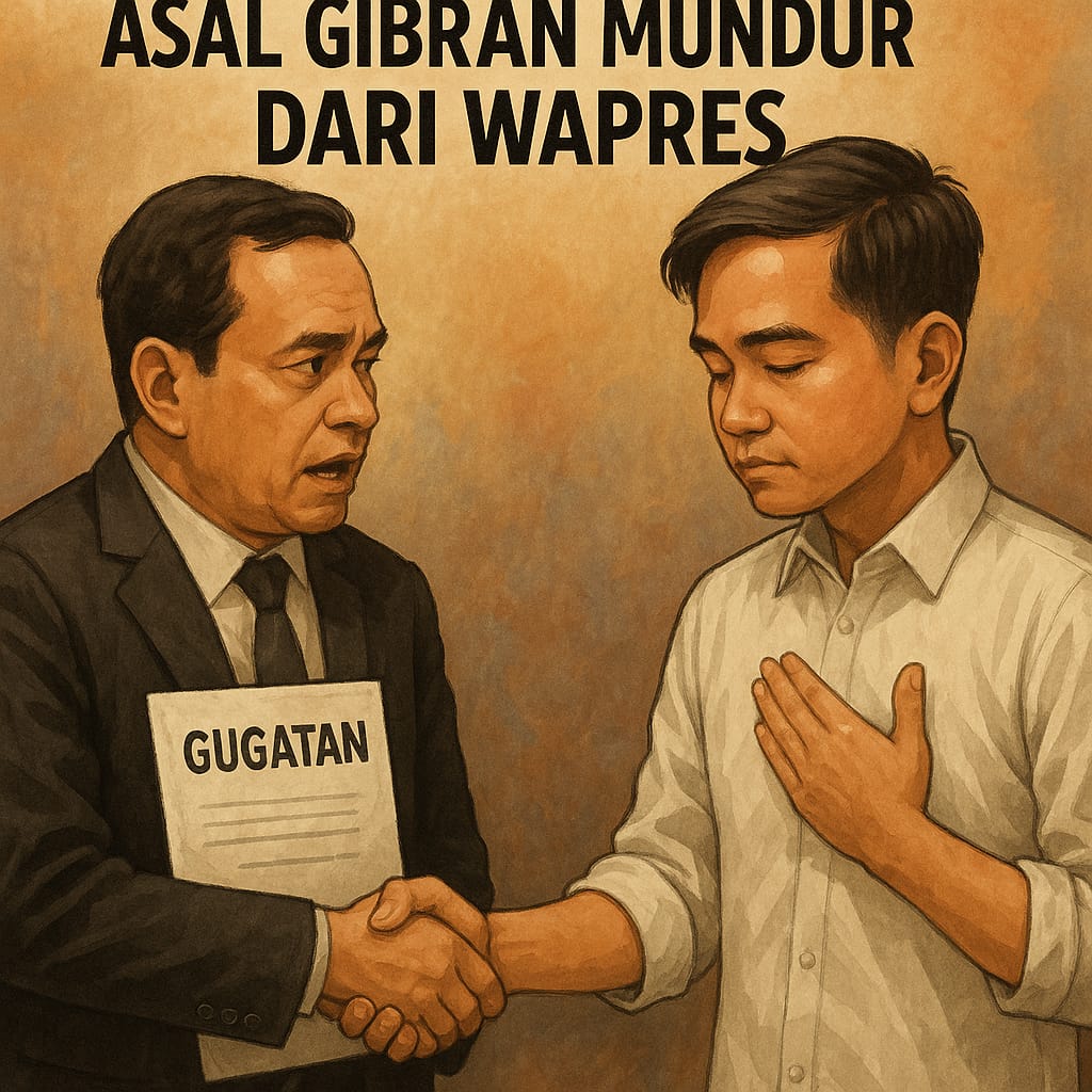 Penggugat Ijazah Rp125 T Oke Berdamai Asal Gibran Mundur Dari Wapres