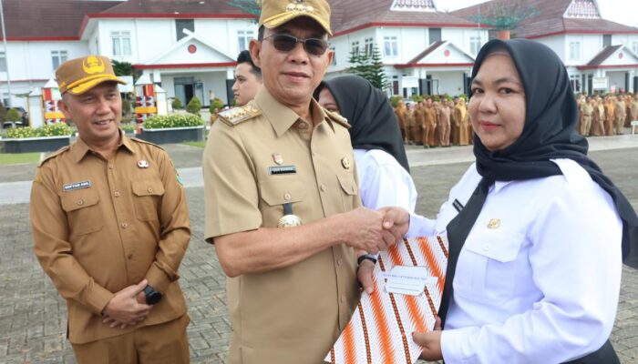 371 ASN Tapsel Terima SK P3K, Gus Irawan: Tetap Prima, Jangan Molor