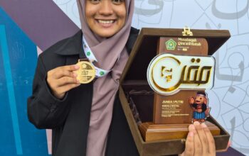 Santri Ponpes Al Mukhlisin, Chalisa, Sabet Juara 1 MQKI Internasional