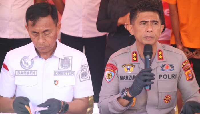 Polda Aceh Gagalkan Peredaran 80,5 Kg Sabu, 1,3 Ton Ganja Dan 1 Kg Kokain