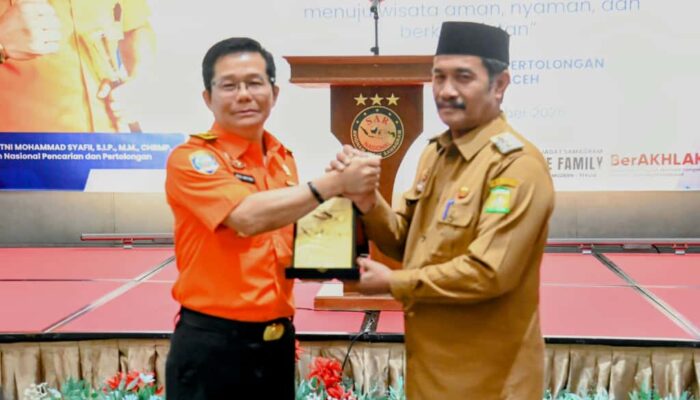 Wabup Aceh Besar Apresiasi Basarnas Tingkatkan Kesiapsiagaan